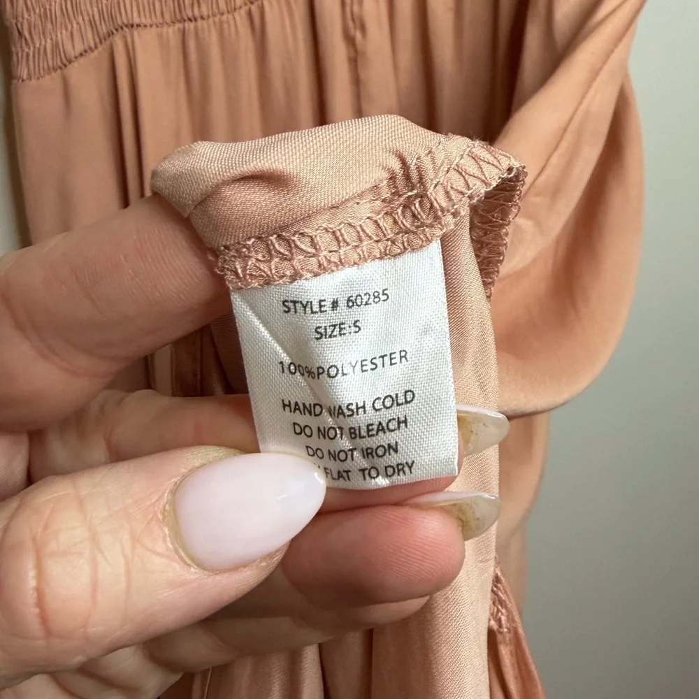 grade & gather Unbalanced Skirt Maxi Dress Size S - Picture 6 of 9